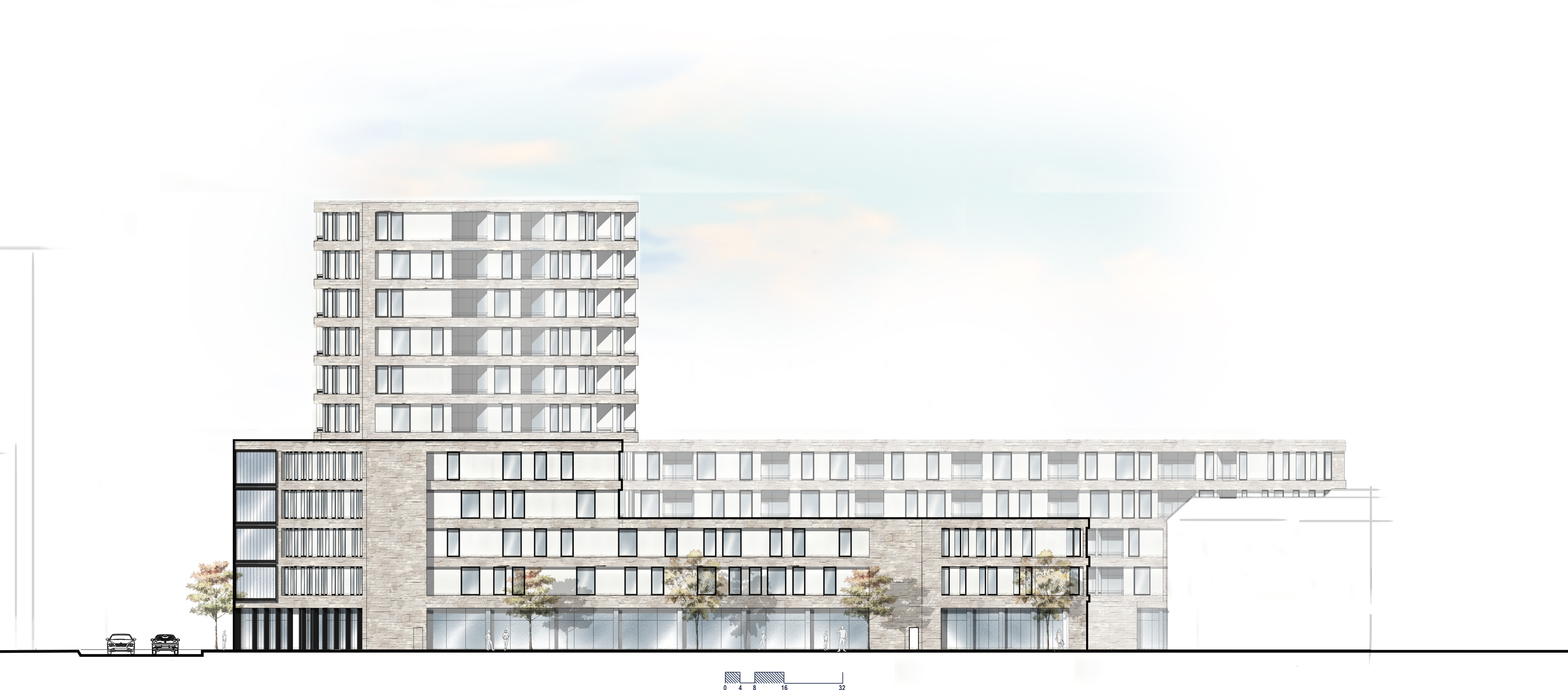 Huntington Apartment Site Plan