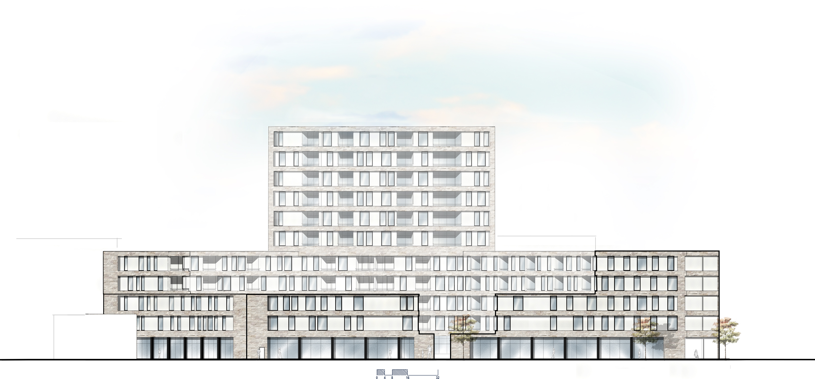 Huntington Apartment Site Plan