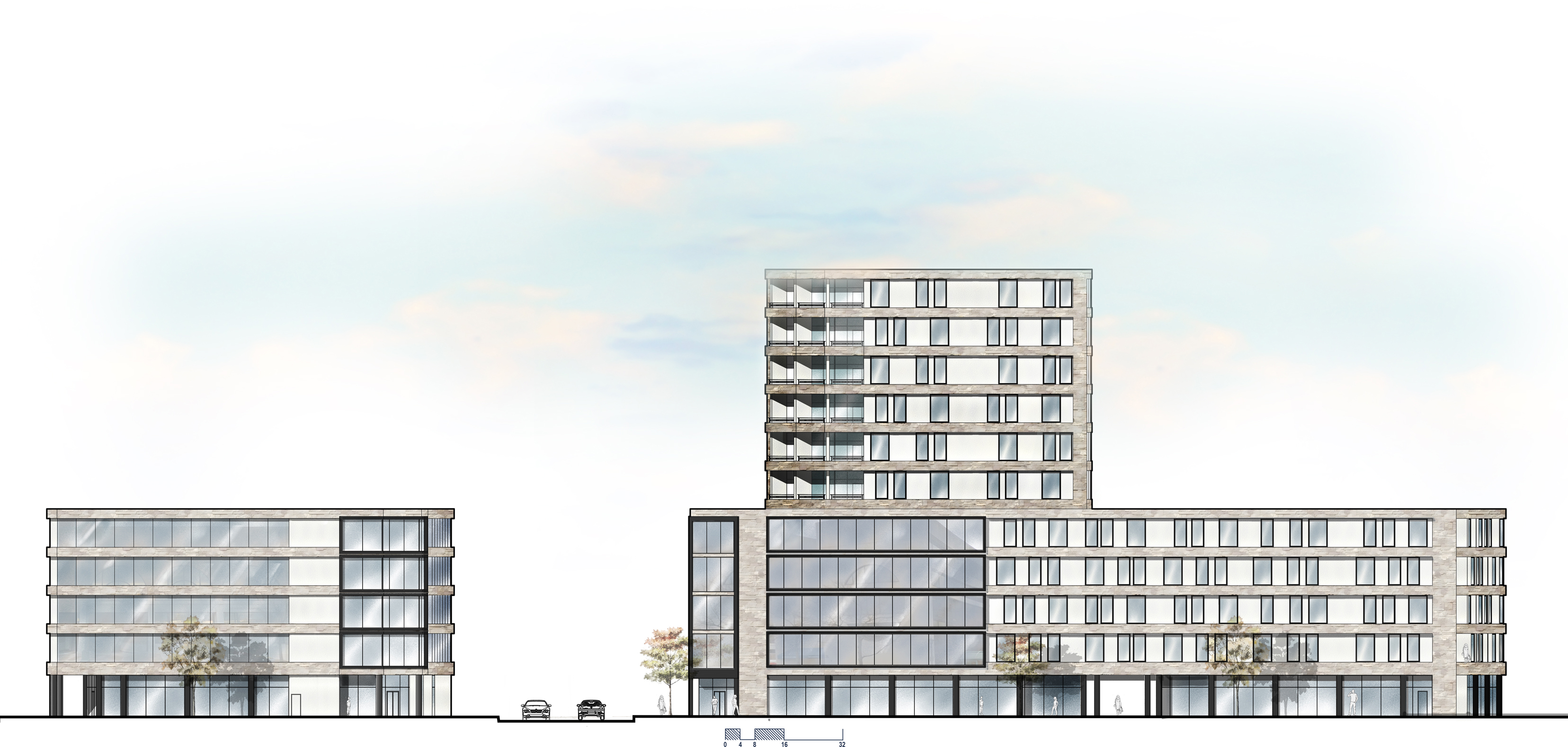 Huntington Apartment Site Plan