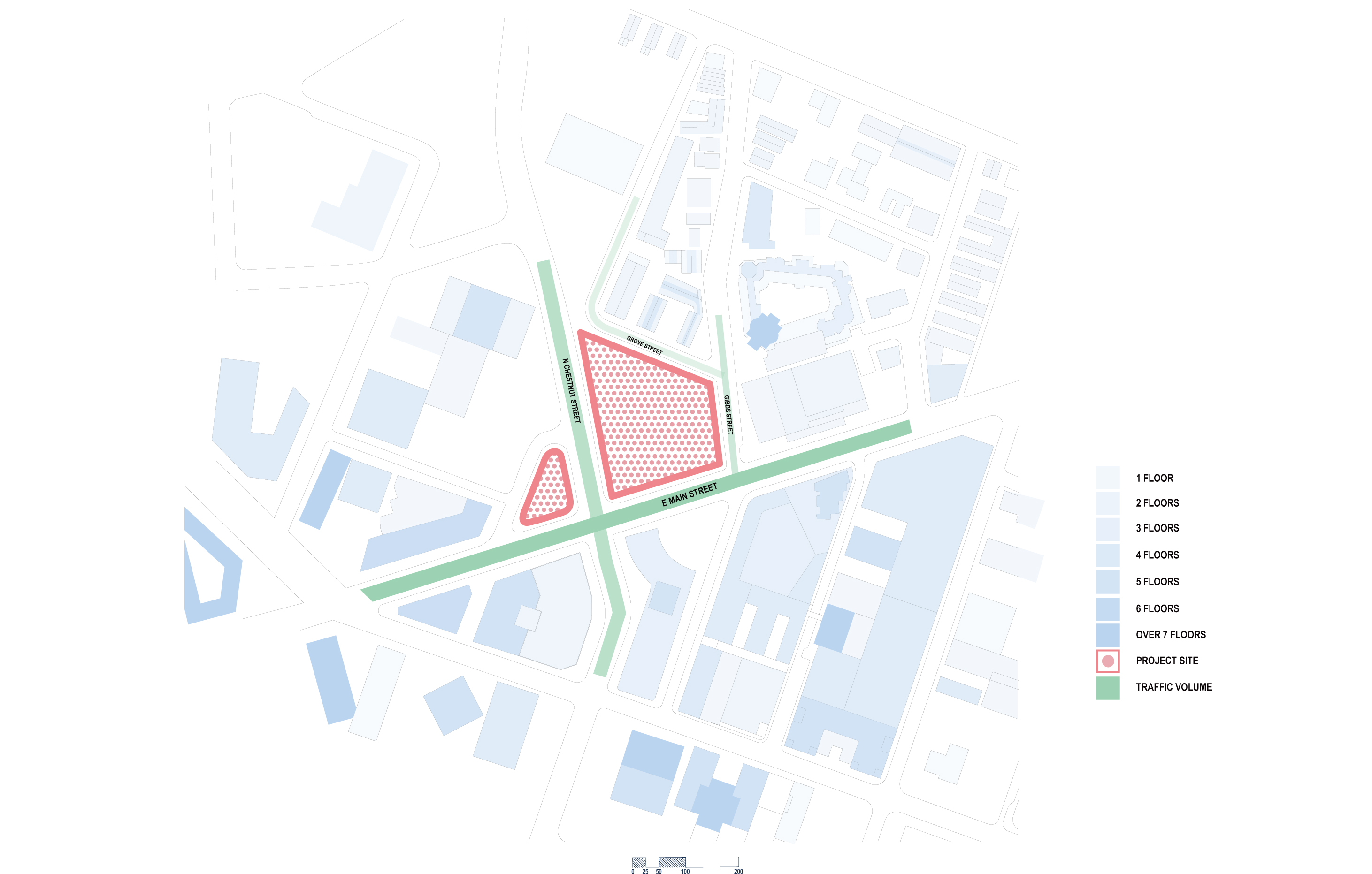 Huntington Apartment Site Plan